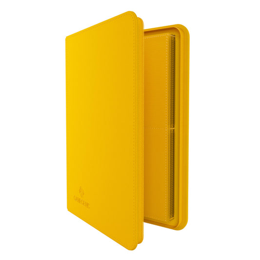Zip-Up Album 8-Pocket Yellow - Album Đựng Thẻ Bài 8 Ngăn Gamegenic