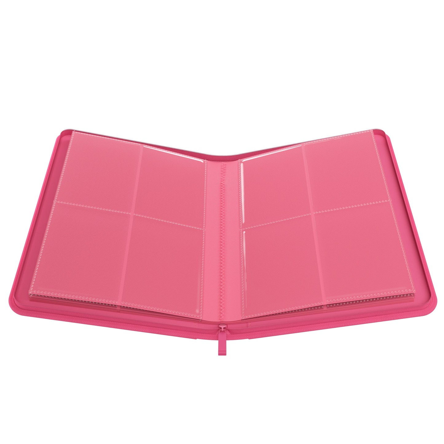 Zip-Up Album 8-Pocket Pink - Album Đựng Thẻ Bài 8 Ngăn Gamegenic