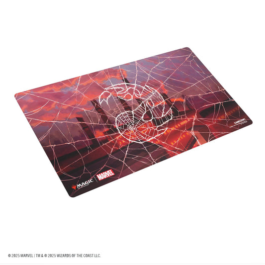 Magic: The Gathering | Marvel's Spider-Man Shiny Playmat - Spider-Man Mountain - Thảm Chơi Bài Cao Cấp Gamegenic - Hình ảnh chi tiết 2