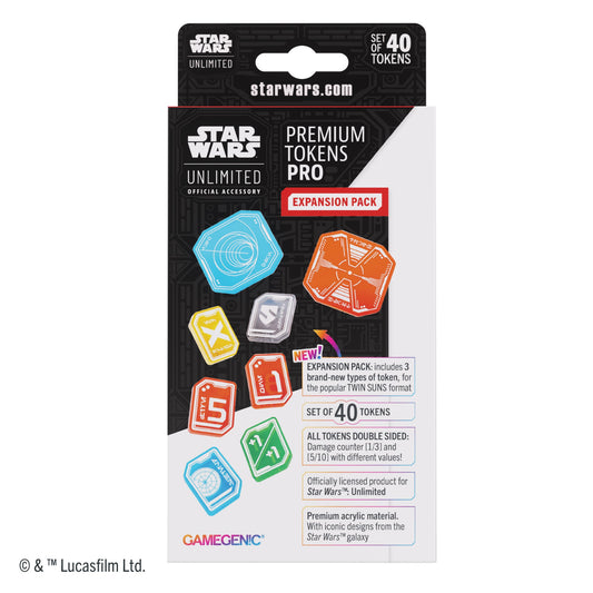 Star Wars: Unlimited Premium Tokens Pro Expansion Pack - Phụ kiện Token Cao Cấp Gamegenic