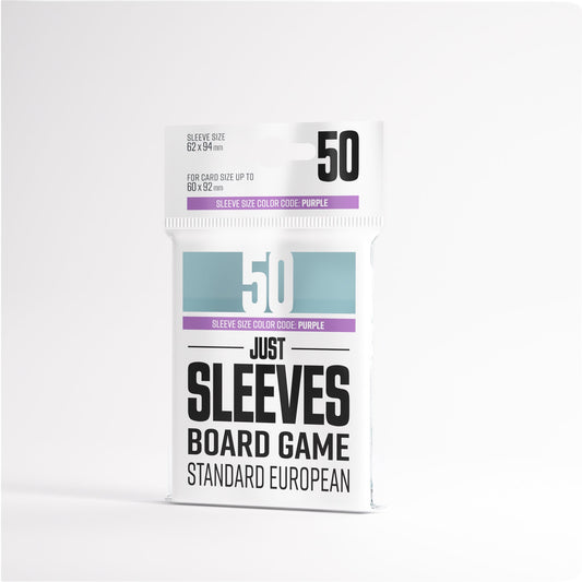 Just Sleeves - Standard European (50)