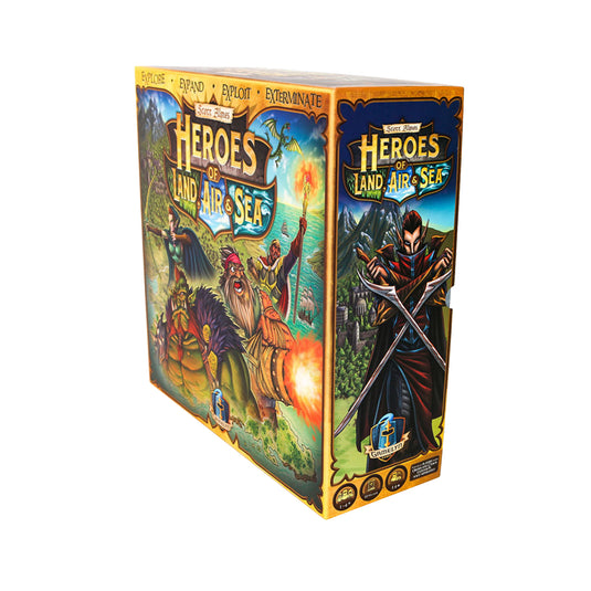 Heroes of Land, Air and Sea Board Game - Trò Chơi Chiến Thuật 4X - Tabletop Tycoon