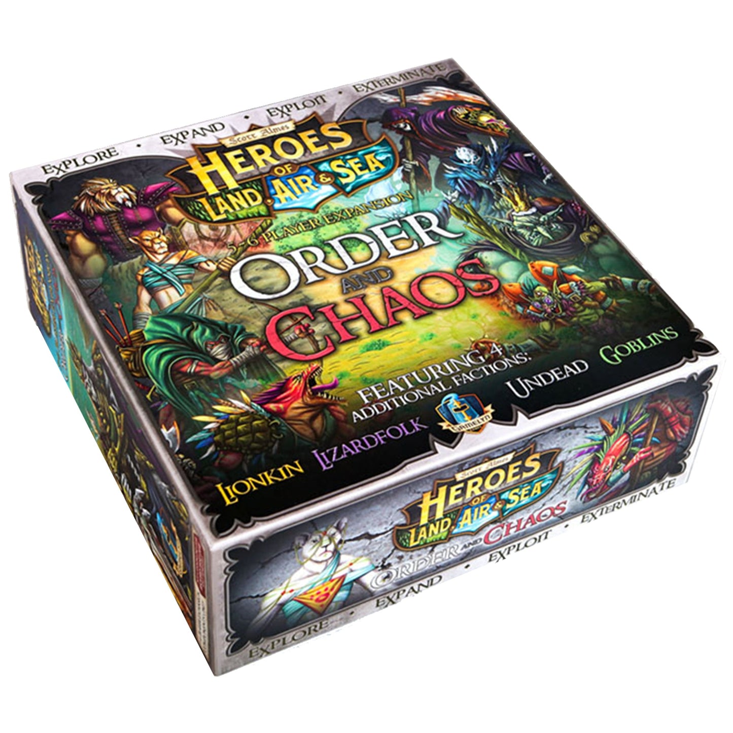 Heroes of Land, Air and Sea: Order and Chaos Expansion - Bản Mở Rộng Board Game Chiến Thuật - Tabletop Tycoon