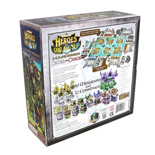 Heroes of Land, Air and Sea: Order and Chaos Expansion - Bản Mở Rộng Board Game Chiến Thuật - Tabletop Tycoon