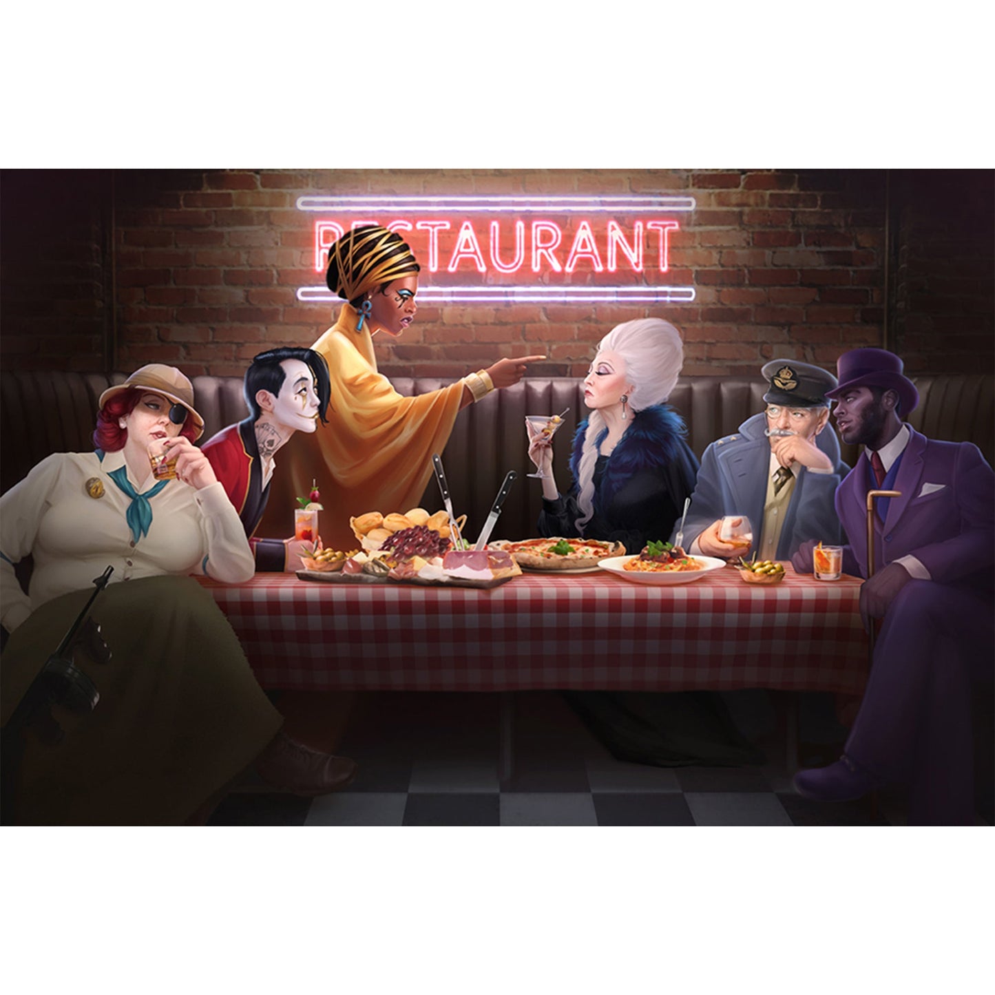 Tiny Epic Crimes: Kingpins Board Game - Bản Mở Rộng Chiến Thuật - Tabletop Tycoon - Góc nhìn khác 3