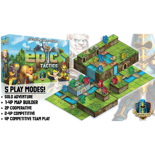 Tiny Epic Tactics Retail Base Game - Board Game Chiến Thuật Hầm Ngục - Tabletop Tycoon - Hình ảnh chi tiết 2