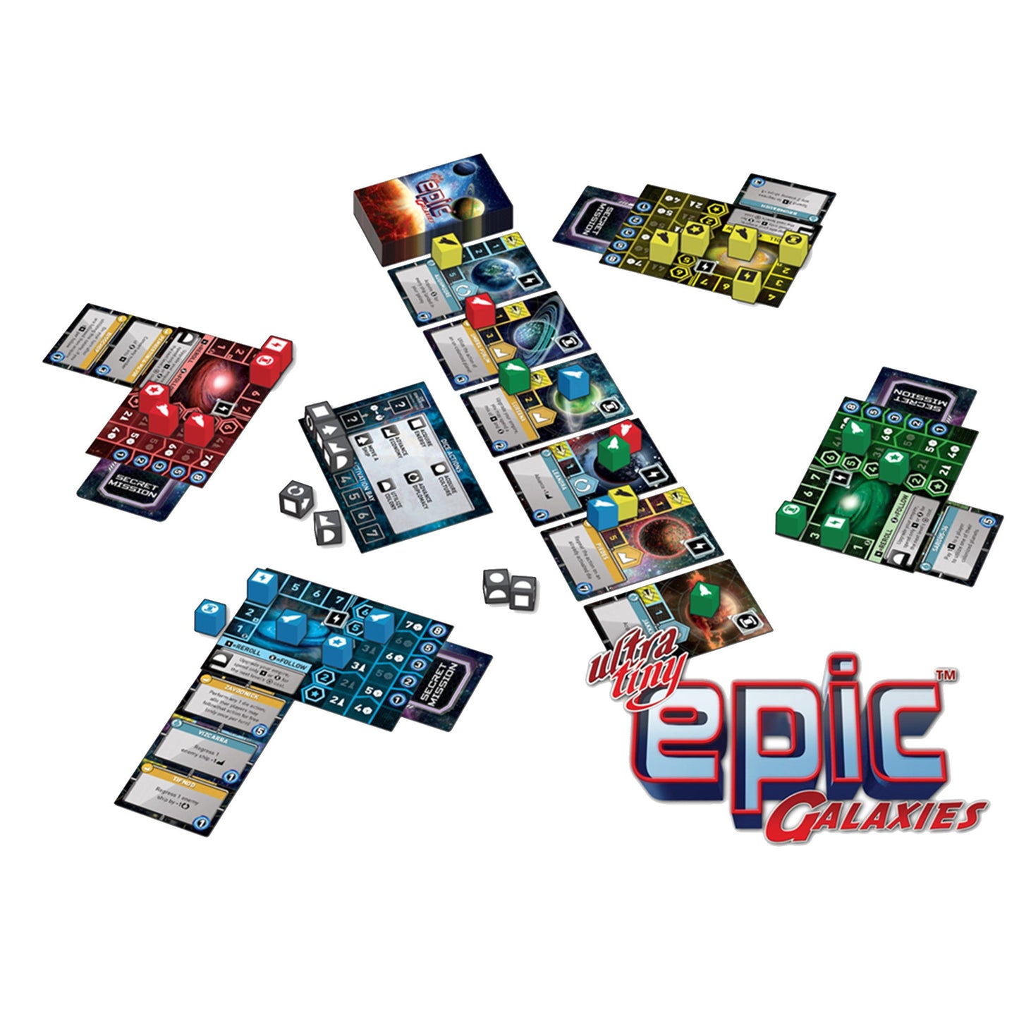 Ultra Tiny Epic Galaxies Board Game - Board Game Chiến Thuật Không Gian - Gamelyn Games
