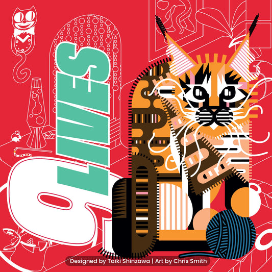 9 Lives Board Game - Trò chơi thẻ bài Trick-taking - Allplay