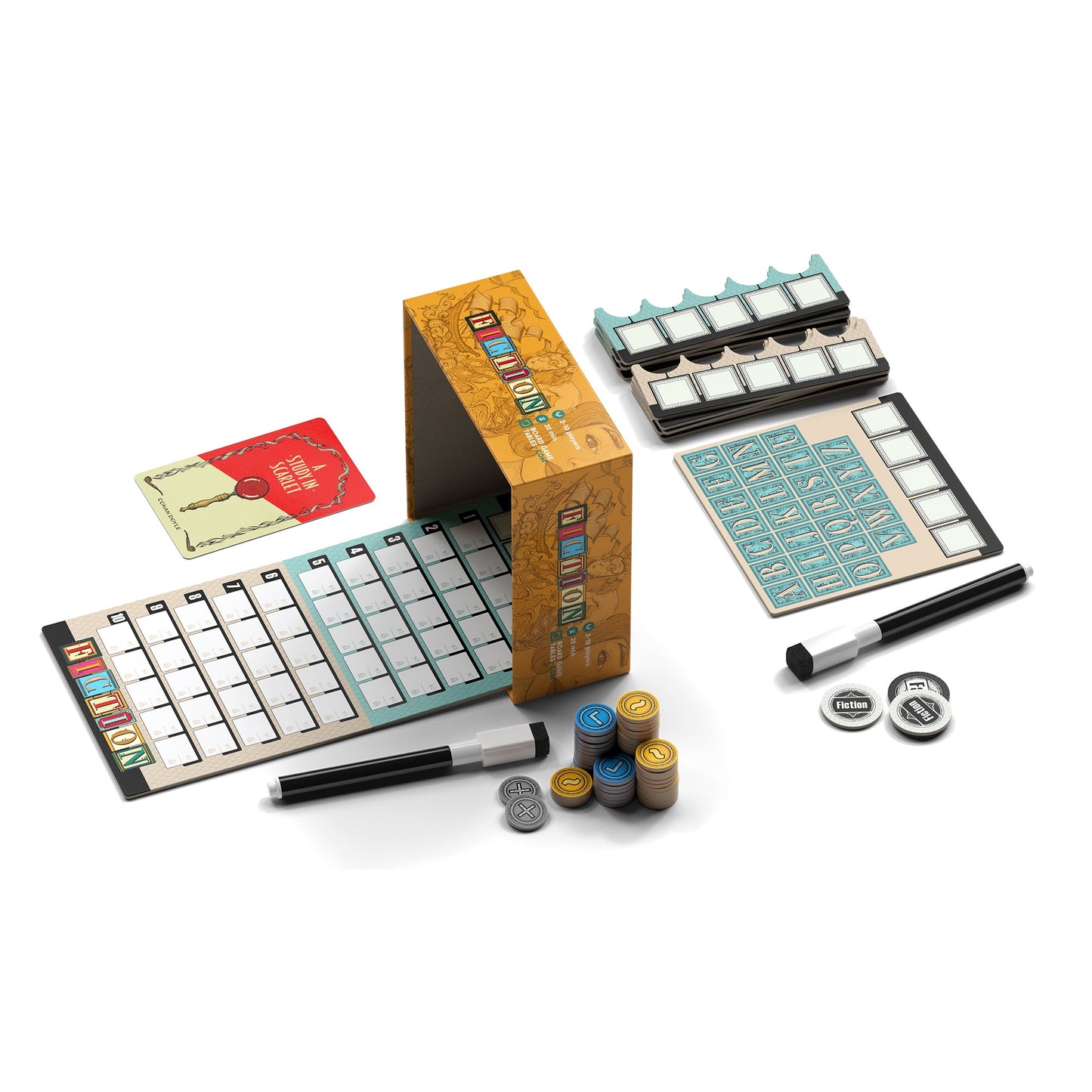 Fiction Board Game - Trò chơi board game suy luận giải đố - Allplay - Hình ảnh bổ sung 4