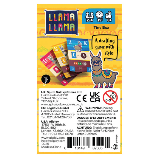 Llama Llama Card Game - Board Game Thẻ Bài Vui Nhộn - Allplay