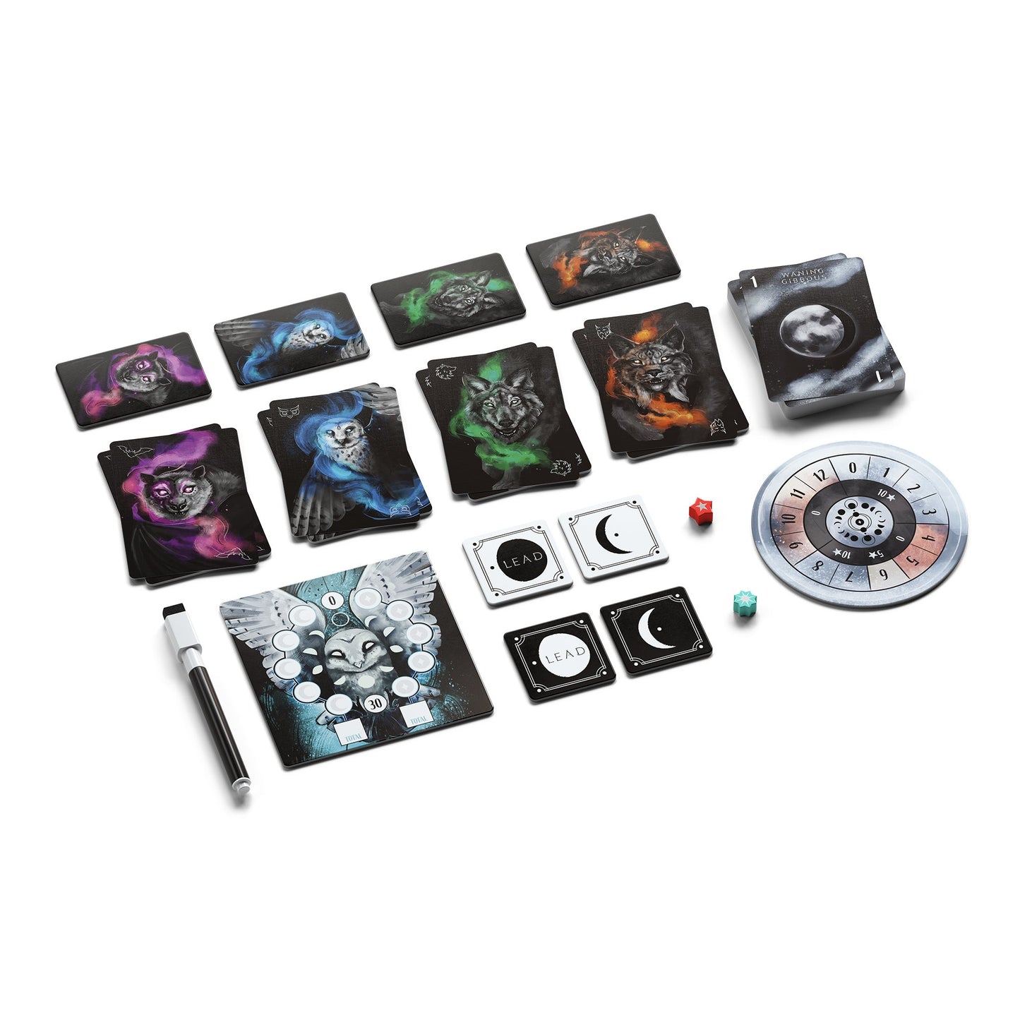 Lunar Board Game - Trò Chơi Thẻ Bài Trick-taking - Allplay