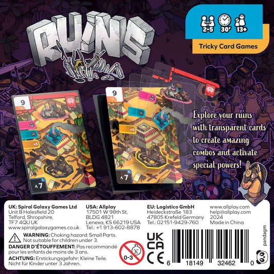 Ruins Board Game - Trò Chơi Thẻ Bài Chiến Thuật - Allplay