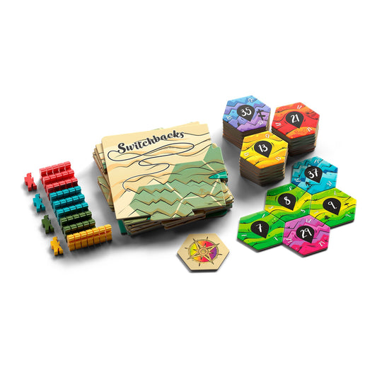 Switchbacks Board Game - Board Game Chiến Thuật Leo Núi - Allplay