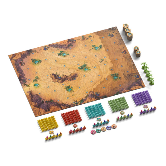 Through the Desert Board Game - Board Game Chiến Thuật Kinh Điển - Allplay