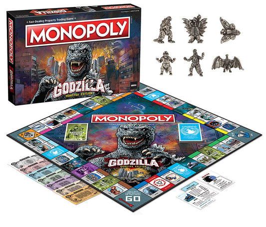 MONOPOLY®: Godzilla - Cờ tỷ phú chủ đề quái vật Kaiju - The Op Games The Op Games