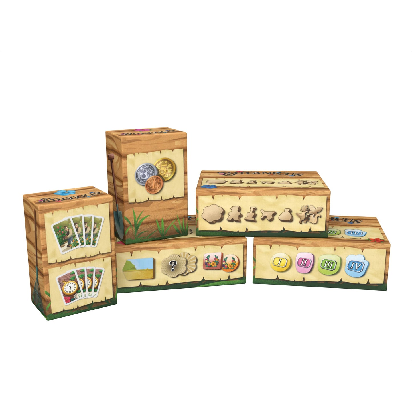 Botanicus Board Game - Trò chơi chiến thuật xây dựng khu vườn - Z-Man Games
