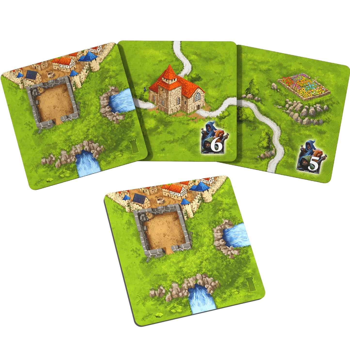 Carcassonne Exp 4 (V3.1): Towers & Thieves - Bản mở rộng Board Game - Z-Man Games