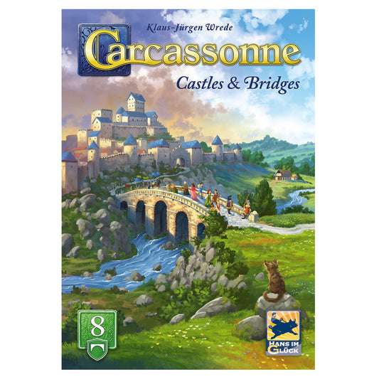 Carcassonne Exp 8 (V3.1): Castles & Bridges - Bản mở rộng board game - Hans im Glück