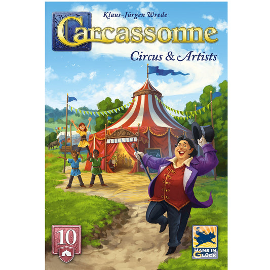 Carcassonne Exp 10 (V3.1): Circus & Artists - Bản mở rộng Board Game - Hans im Glück