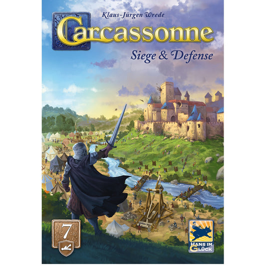 Carcassonne Exp 7 (V3.1): Siege & Defense - Bản mở rộng Board game - Hans im Glück