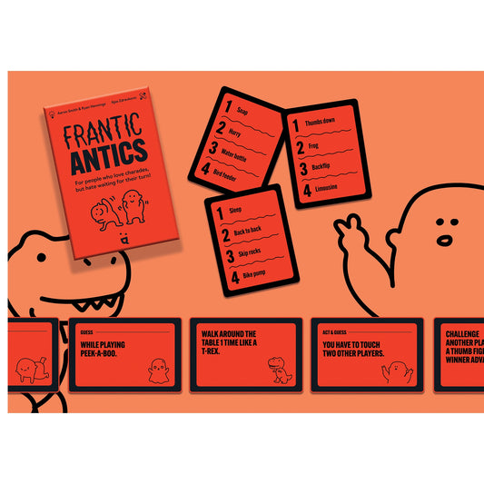 Frantic Antics Party Game - Board Game Tiệc Tùng Kịch Câm - Helvetiq - Hình ảnh chi tiết 2