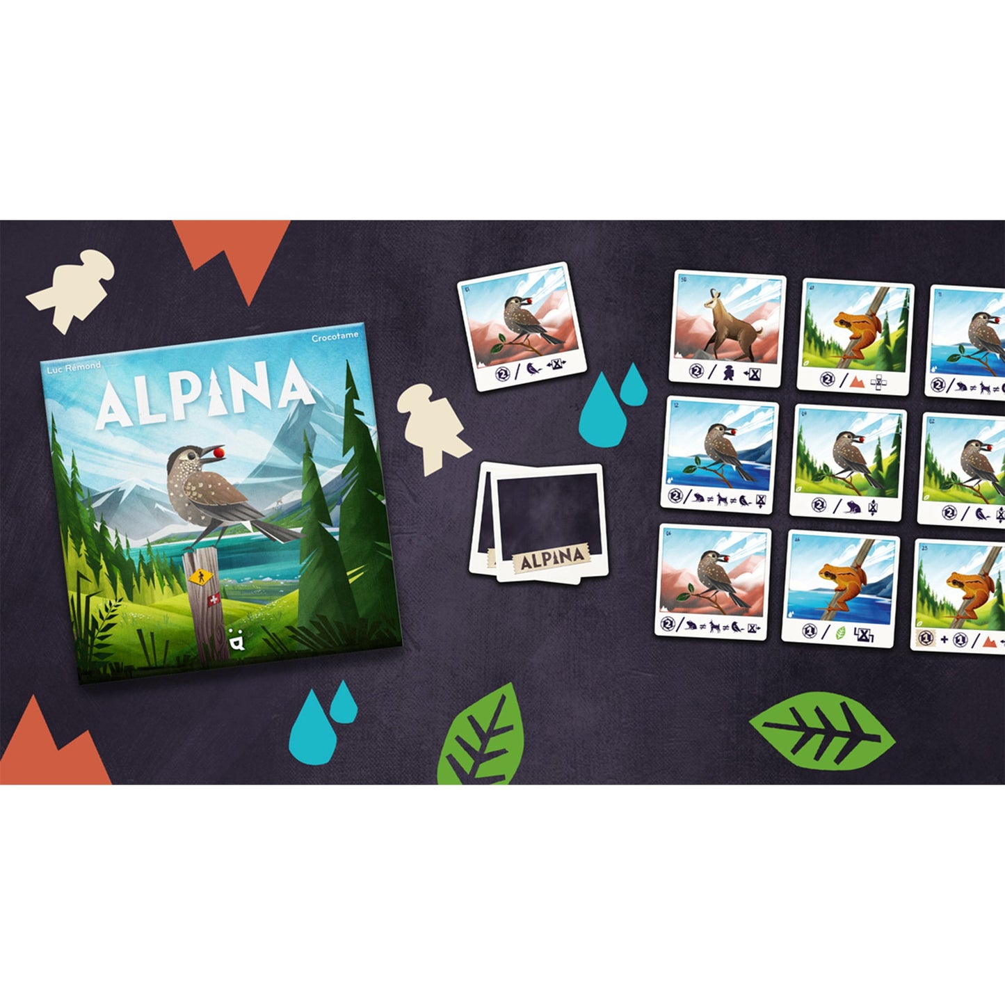 Alpina Card Game - Board game Chiến thuật & Khám phá Thiên nhiên - Helvetiq
