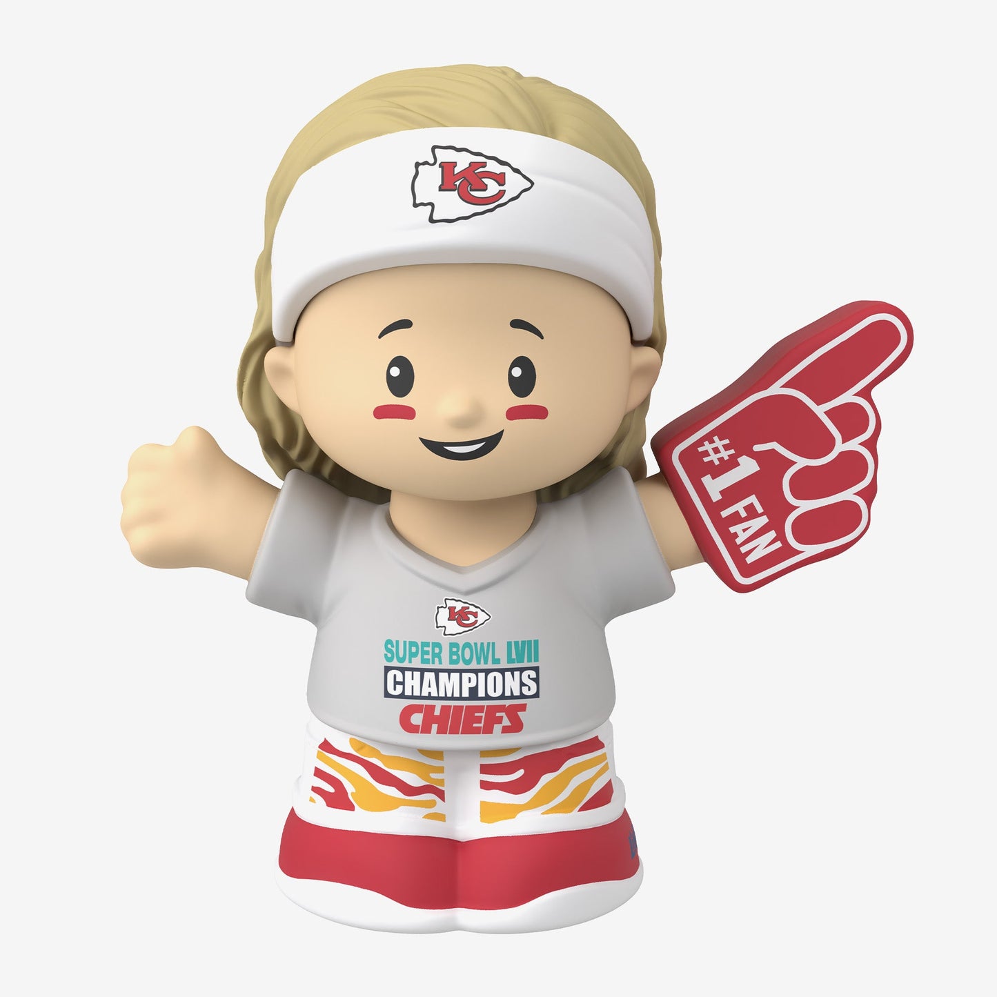 Little People Collector Super Bowl LVII Champions Set Replacement Figure - Mô Hình Nhân Vật Thay Thế - Mattel JBD66 - Hình ảnh sản phẩm