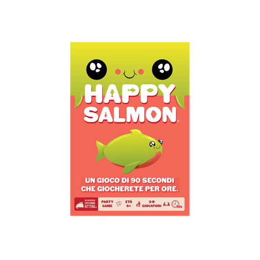 Happy Salmon - Trò chơi thẻ bài tiệc tùng - Exploding Kittens