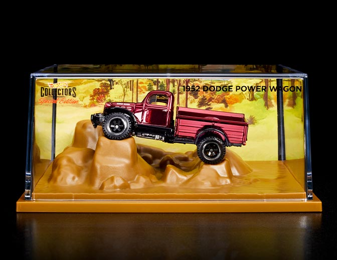 RLC Exclusive 1952 Dodge Power Wagon - Mô Hình Xe Khung Xoay Tỷ Lệ 1:64 Hot Wheels