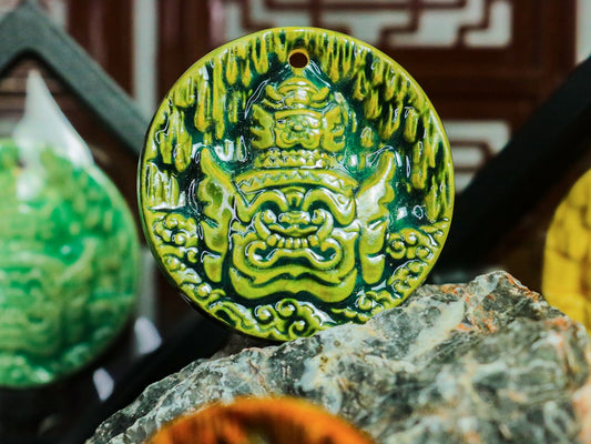 Mề đay gốm Thần Thú Nam Bộ - Comicola Shop