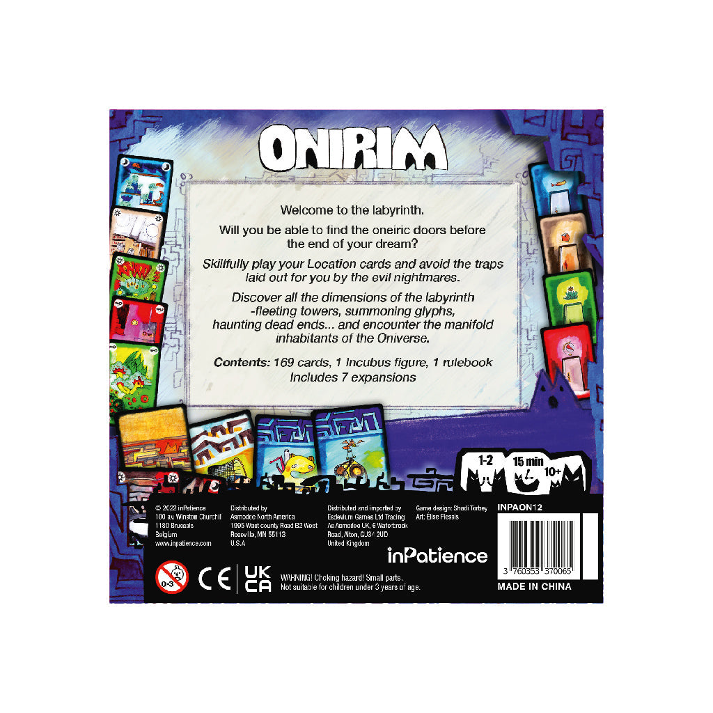 Onirim Card Game - Board Game Thẻ Bài Chiến Thuật Solo & Co-op - inPatience Games
