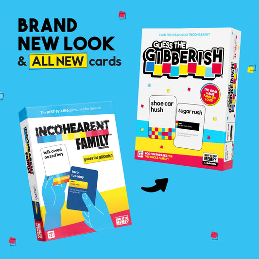 Incohearent™ Family Edition - Board Game Giải Đố Guess the Gibberish - Relatable - Hình ảnh chi tiết 2