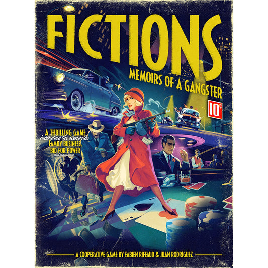 Fictions - Memoirs of a Gangster - Trò chơi Board Game Hợp tác - Ludonova