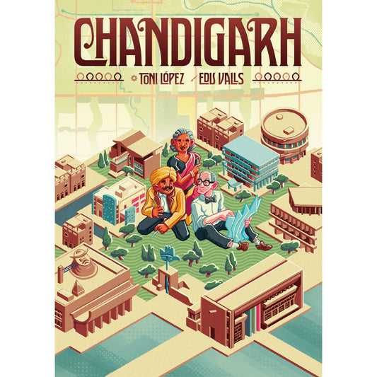 Chandigarh Board Game - Trò chơi bàn cờ quy hoạch đô thị - Ludonova