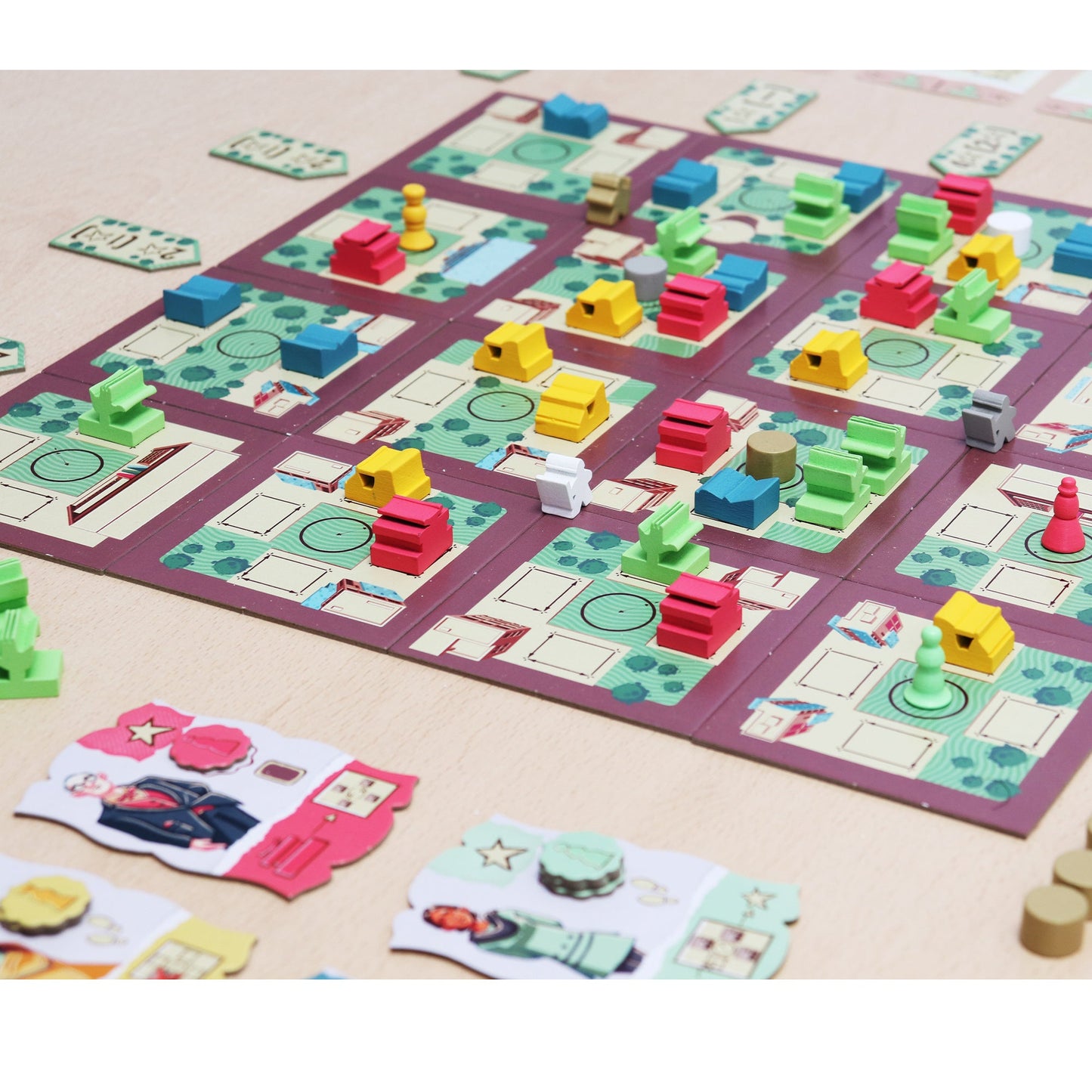 Chandigarh Board Game - Trò chơi bàn cờ quy hoạch đô thị - Ludonova
