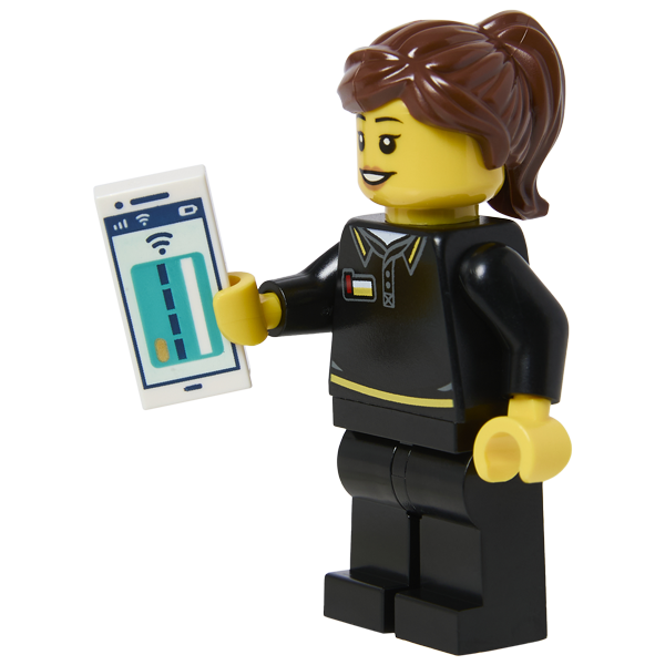 Minifigure LEGO Brick Specialist - Hình ảnh chi tiết 2