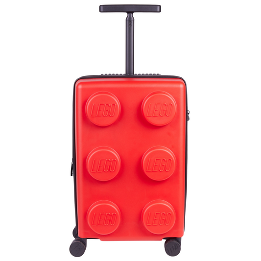 LEGO Signature Brick 2x3 Trolley Expandable Luggage - Red - Vali Kéo Du Lịch Mở Rộng Cao Cấp LEGO - Hình ảnh chi tiết 2