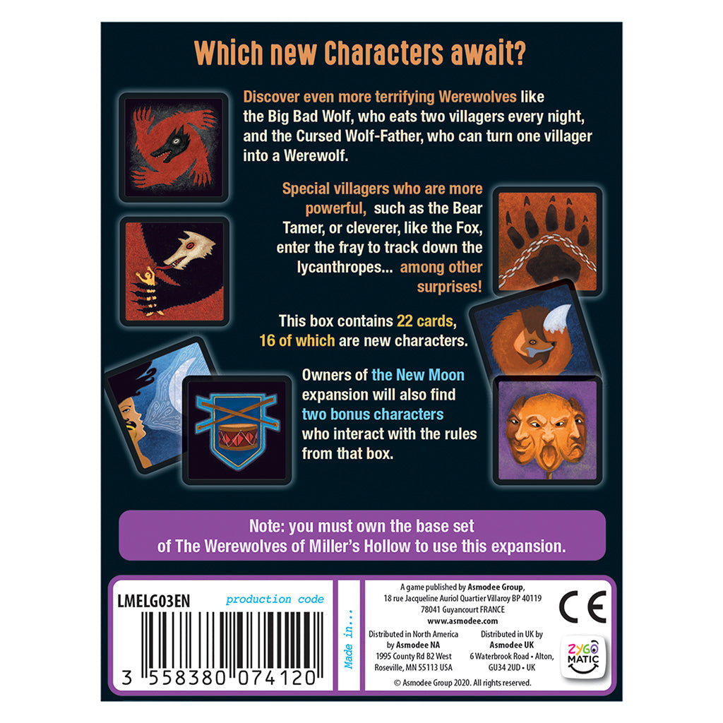 The Werewolves of Miller's Hollow Characters - Bản Mở Rộng Board Game Ma Sói - Zygomatic - Góc nhìn khác 3