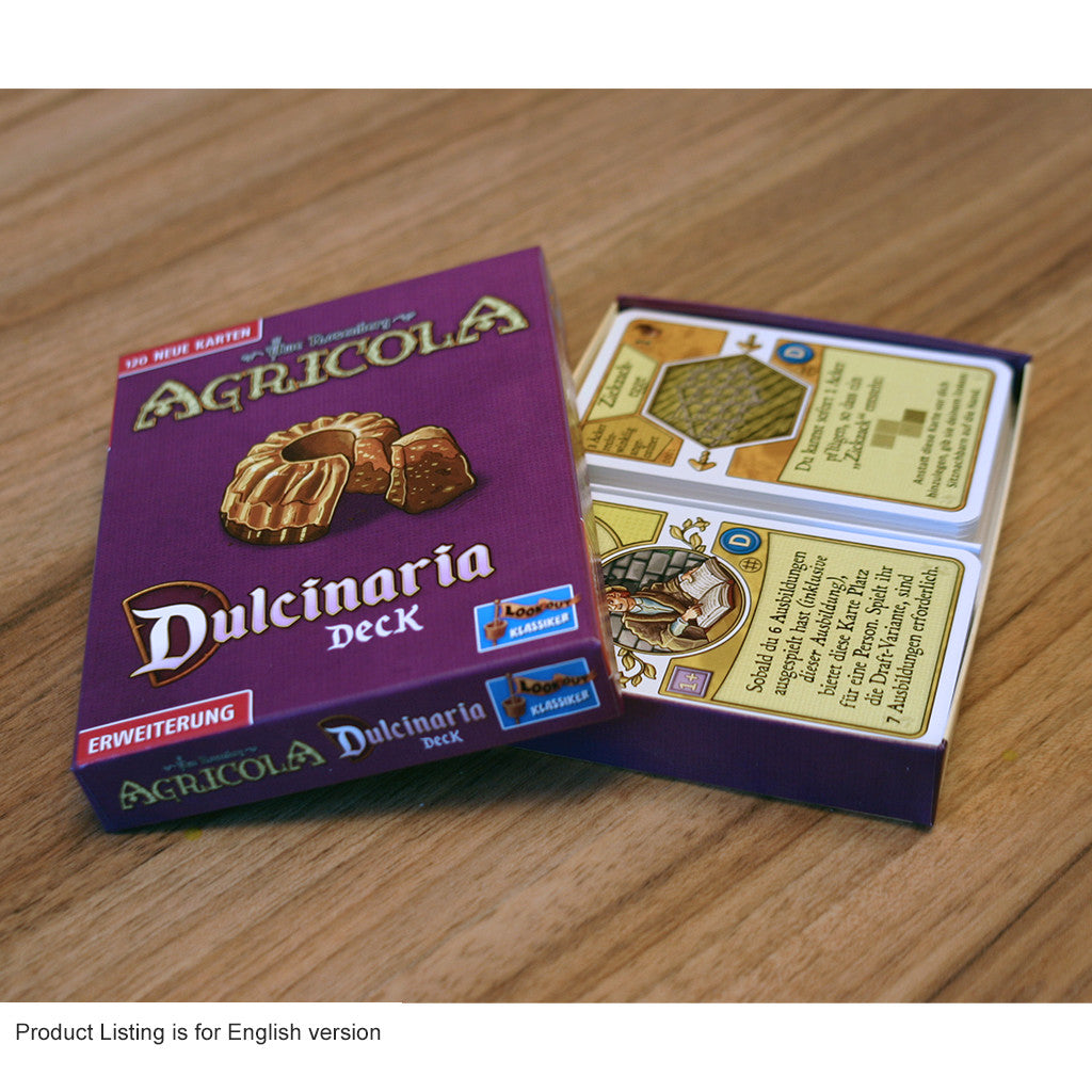 Agricola Dulcinaria Deck Expansion - Bản mở rộng Board Game chiến thuật - Lookout Games