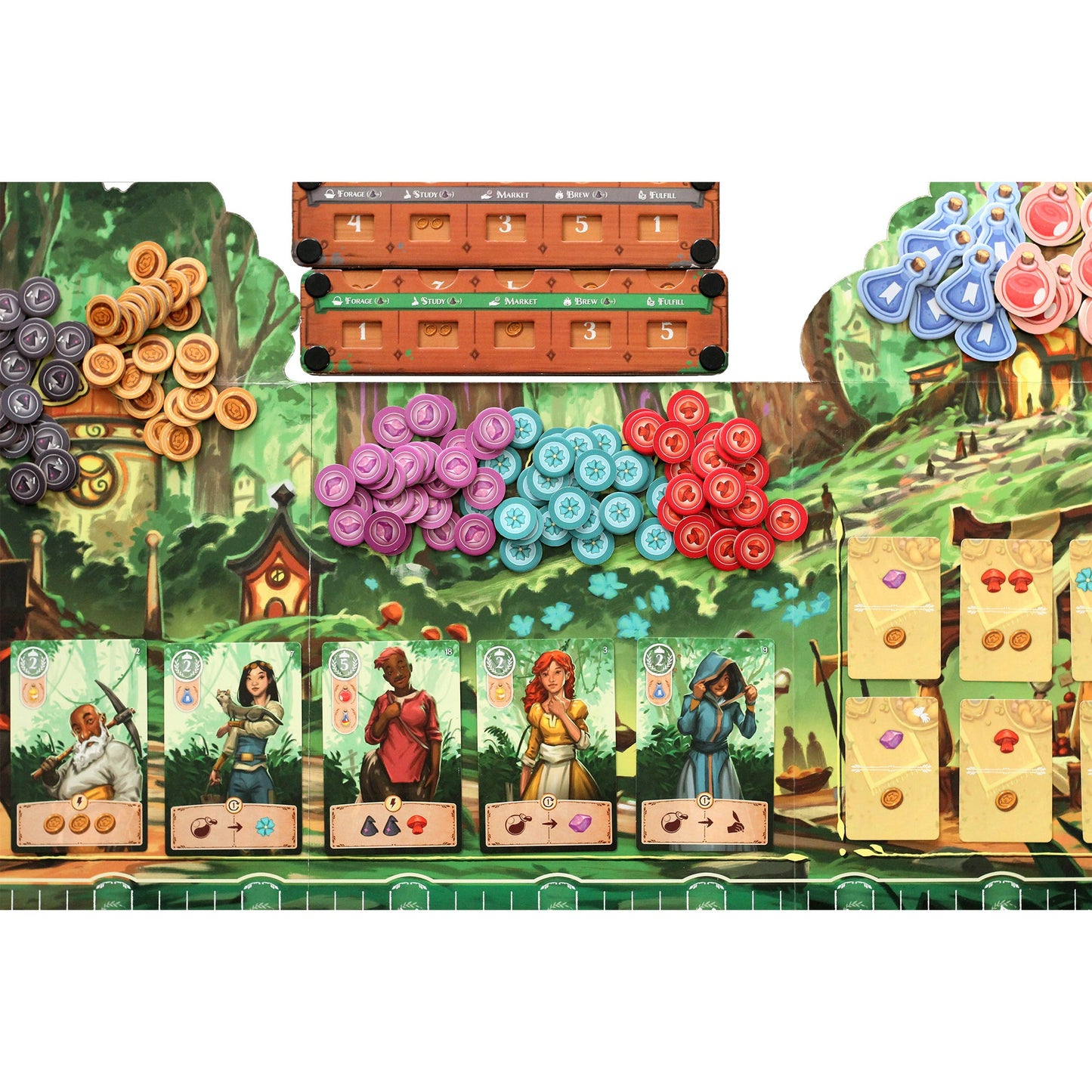 Potions of Azerland Board Game - Trò Chơi Chiến Thuật Pha Chế Độc Dược - Lucky Duck Games