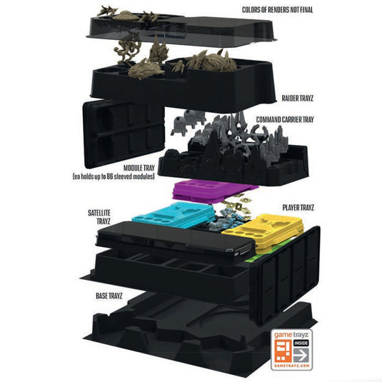 Andromeda's Edge: Supernova Component Upgrade Kit - Bộ Nâng Cấp Linh Kiện Board Game - Lucky Duck Games