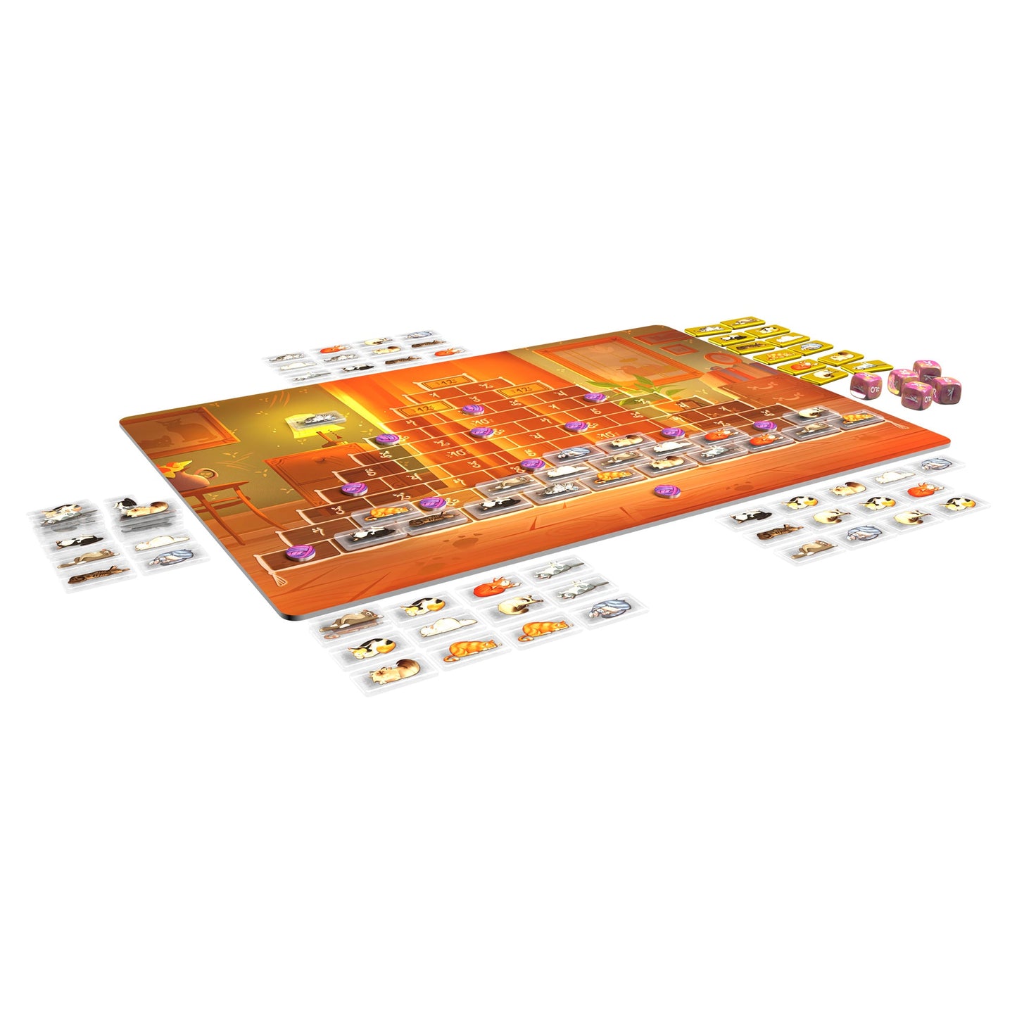 Purrramid Board Game