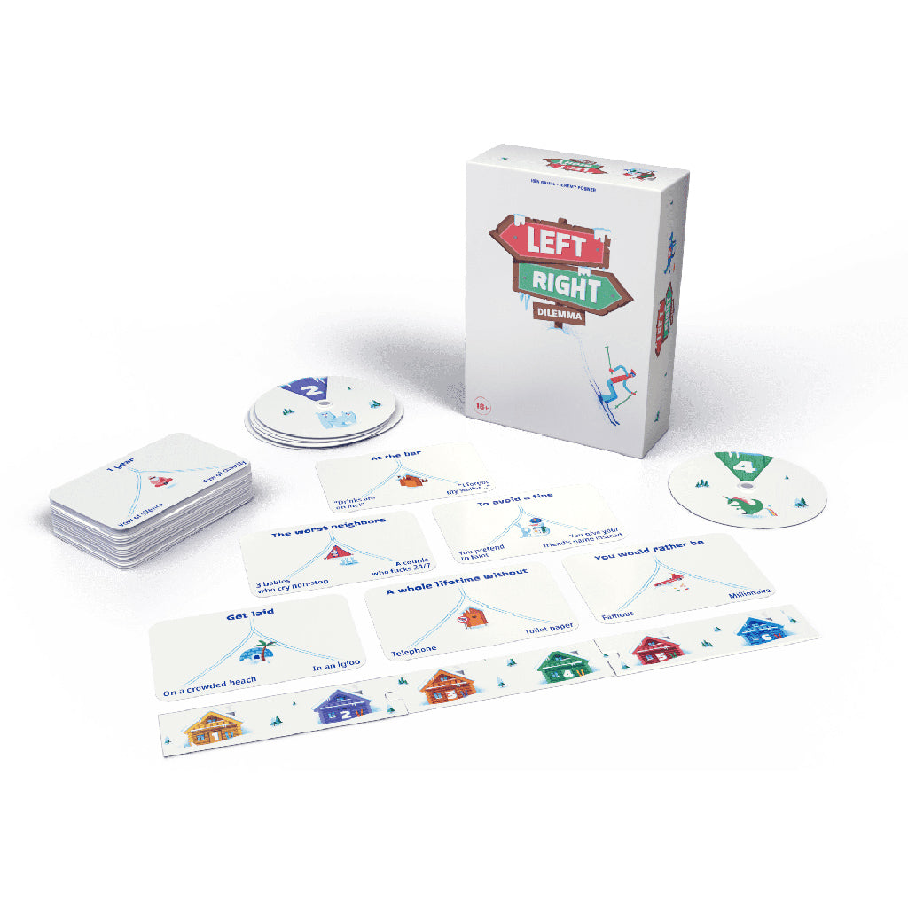 Left Right Dilemma Party Game - Board Game Tiệc Tùng - Cojones