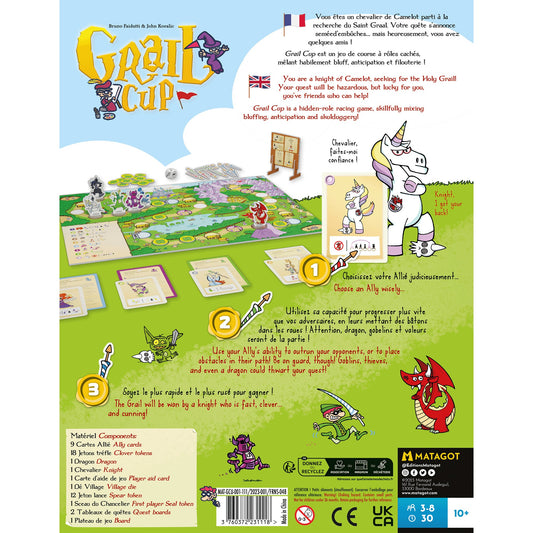 Grail Cup - Board game đua xe chiến thuật - Matagot