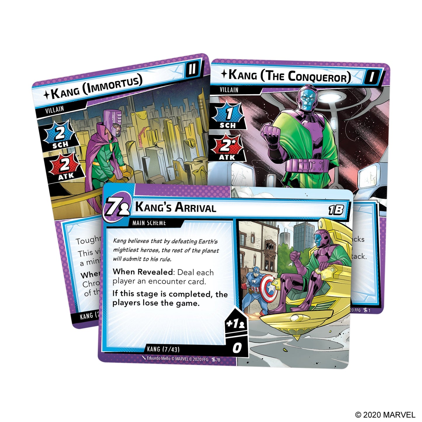 Marvel Champions TCG The Once and Future Kang Scenario Pack - Bộ Mở Rộng Thẻ Bài - Fantasy Flight Games - Hình ảnh bổ sung 4