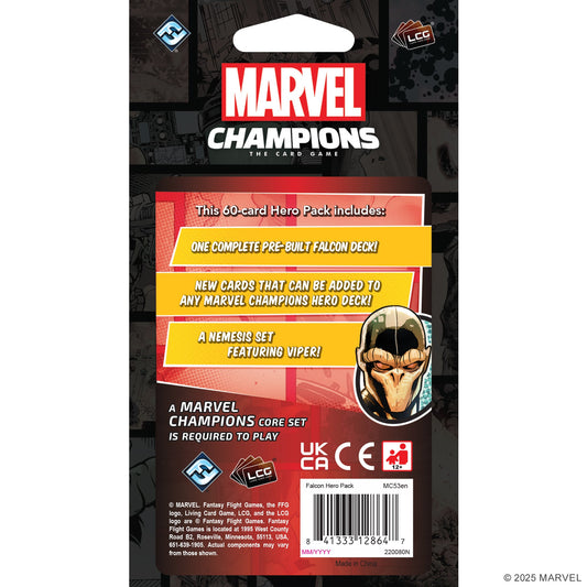 Marvel Champions: The Card Game - Falcon Hero Pack - Bộ Bài Mở Rộng - Fantasy Flight Games