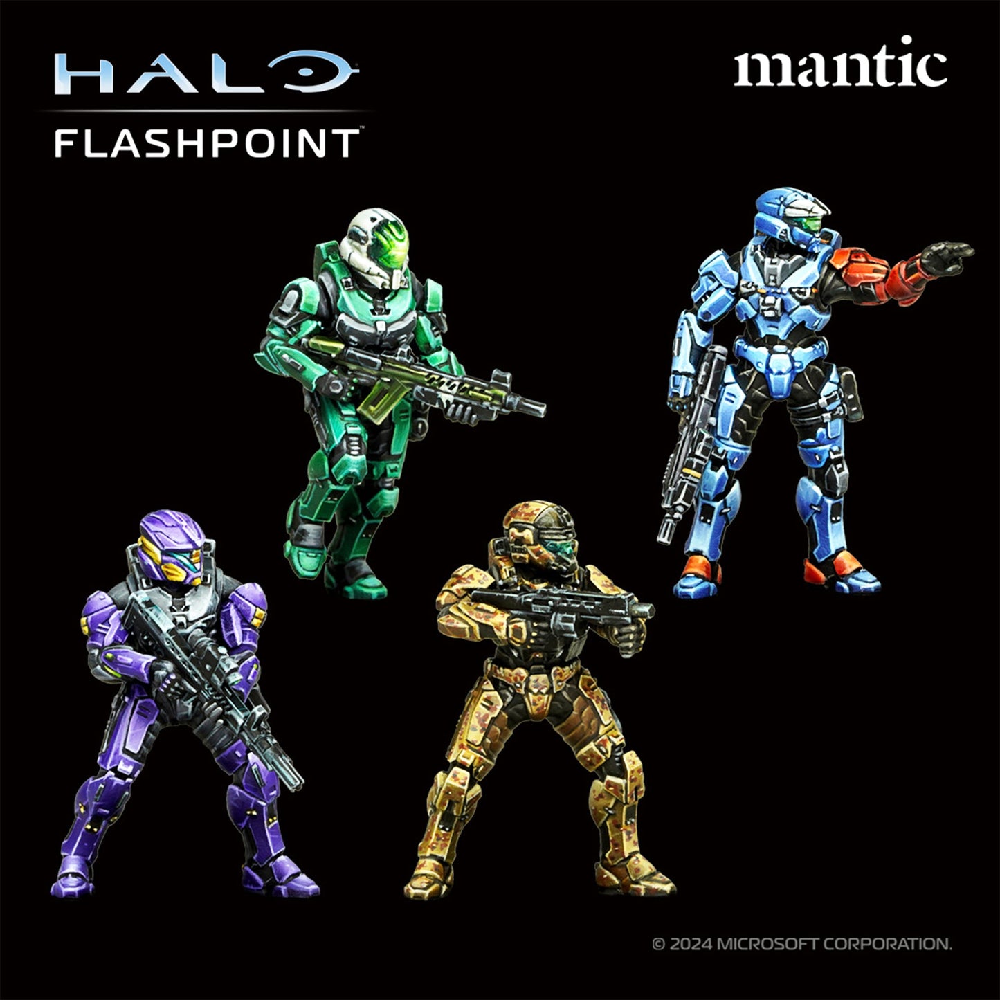 Halo: Flashpoint - Spartan Edition - Trò chơi sa bàn chiến thuật - Mantic Games