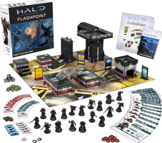 Halo: Flashpoint - Feet First Into Hell - Trò chơi sa bàn Miniatures - Mantic Games