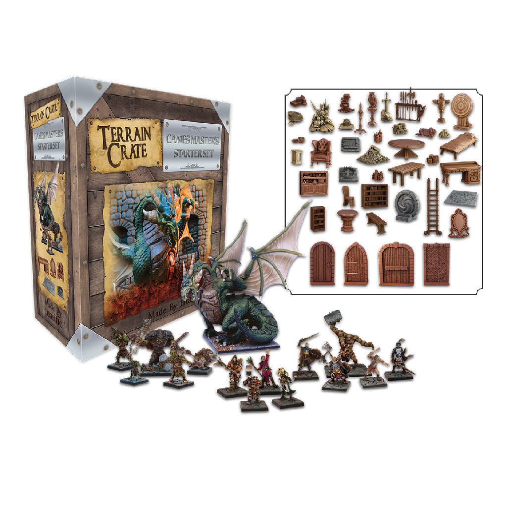 Terrain Crate - Game Master's Starter Set - Phụ Kiện Sa Bàn Địa Hình RPG - Mantic Games