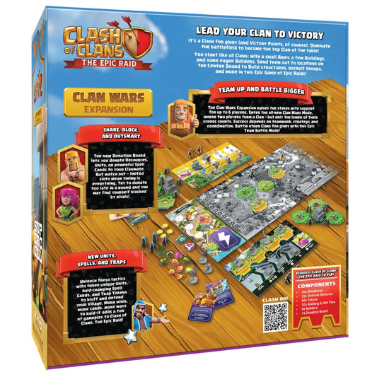 Clash of Clans: The Epic Raid: Clan Wars Expansion